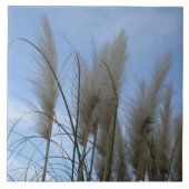 Keramische Tegel - Pampas Grass Tegeltje (Voorkant)