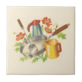 Keramische tegel, Small KITCHEN ARRAY "A" Tegeltje (Voorkant)