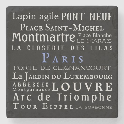 Keramische tegel stenen onderzetter (Voorkant)