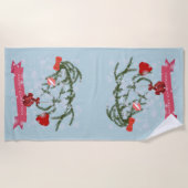 Keramische Tegel Strandlaken (Voorkant)