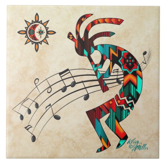 Keramische tegel tegeltje (Voorkant)