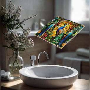 Keramische tegel tegeltje