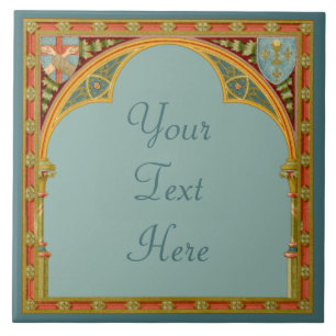 Keramische tegel van St. Clare (SAU 27) 3 Tegeltje