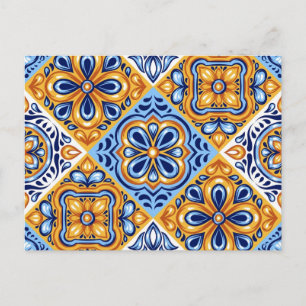Keramische tegels briefkaart