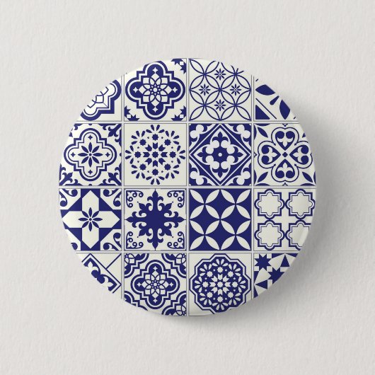 Keramische tegels ronde button 5,7 cm (Voorkant)