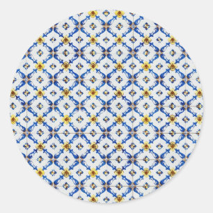 Keramische tegels ronde sticker