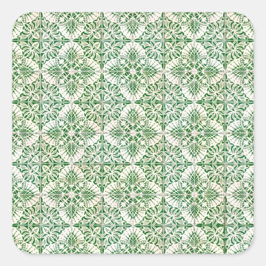 Keramische tegels vierkante sticker (Voorkant)