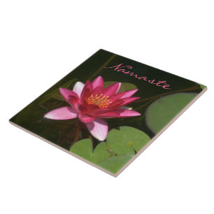 KERAMISCHE TIL/DARK-ROOS, GEKLEURD WATER LICHT TEGELTJE