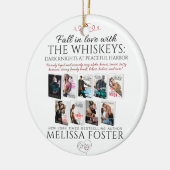 Keramische versiering van whisky keramisch ornament (Links)