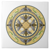 Keramische vormgeving tegeltje (Voorkant)