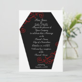 Keranda Ebony (Rode bruiloft) Kaart (Staand voorkant)
