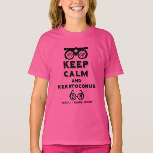 Keratoconus ondersteuning en bewustwording t-shirt