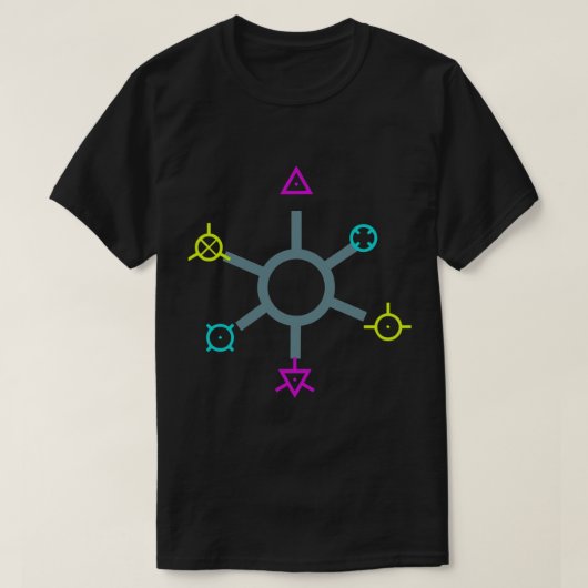 Kerbal Space Program Maneuver Node Classic T-Shi T-shirt (Design voorkant)