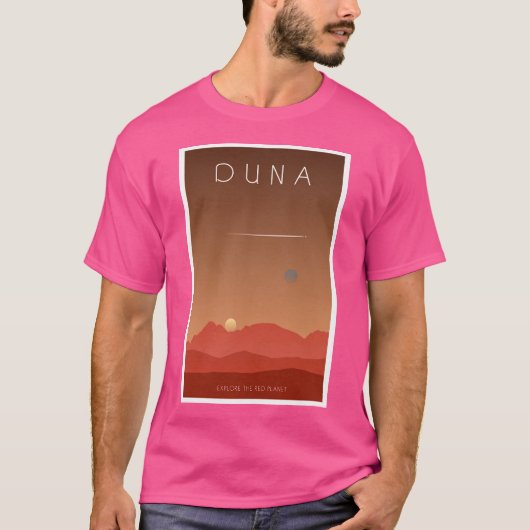 Kerbal Space Program Poster - Duna T-shirt (Voorkant)