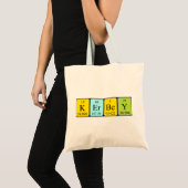 Kerbey periodieke lijstnaam canvas tas (Voorkant (product))