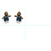 Ker'D font un polyester Poppin de tissu de Ker'D (Carreau)