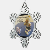 Ker'Dunkedunk Beer en deeOHgee Snowflake Ornament (Rechts)