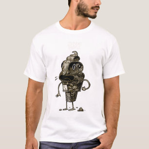 kerel, draai om t-shirt