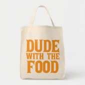 Kerel met het Sinaasappel Tote Bag (Voorkant)