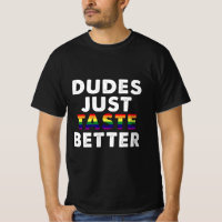 Kerels Smaken gewoon beter Gay Pride Cadeau Idee