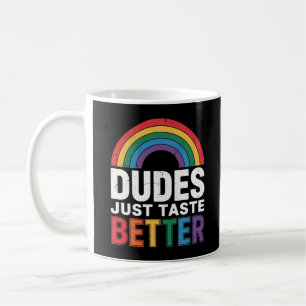 Kerels Smaken gewoon beter Grappig Gay Pride LGBTQ Koffiemok