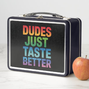 Kerels Smaken gewoon beter Grappige Gay Pride LGBT