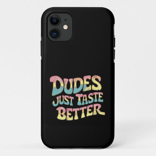 Kerels Smaken gewoon beter LGBT Gay Pride Maand iPhone 11 Hoesje