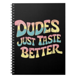 Kerels Smaken gewoon beter LGBT Gay Pride Month Notitieboek