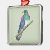 Kereru Houtduif Metalen Ornament (Links)