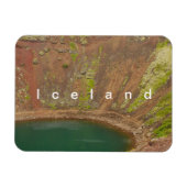 Kerid Crater Islande Magnet (Horizontal)