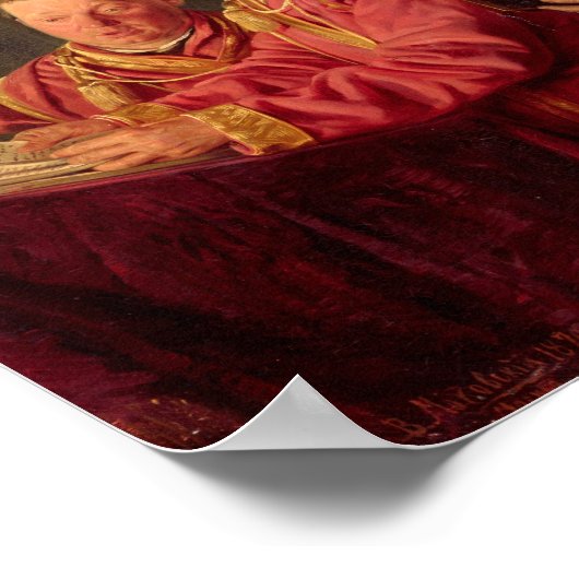 Kerk, 1870 poster (Hoek)