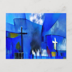 Kerk Abstracte Kunst Briefkaart