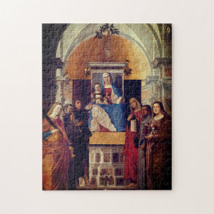 Kerk Baptisme middeleeuwse kunst Legpuzzel