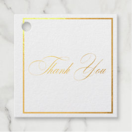 Kerk Calligraphy Bruiloft Bedankjes Labels