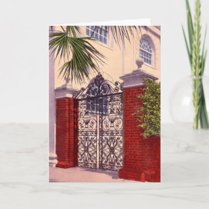 Kerk de van Zuid- Charleston van Carolina Heilige Kaart
