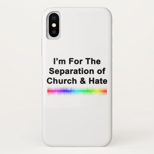 Kerk en Haat Case-Mate iPhone Case (Achterkant)