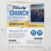 Kerk Event Conference Flyer Sjabloon (Voorkant)