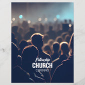 Kerk Event Conference Flyer Sjabloon (Achterkant)