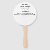 Kerk Fans Handwaaier (Achterkant)