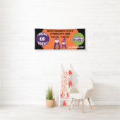 Kerk Gemeenschap Trunk of Behandel Happy Halloween Spandoek (Insitu)
