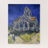 Kerk in Auvers door Van Gogh schilderende kunst Legpuzzel (Verticaal)