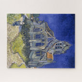 Kerk in Auvers door Van Gogh schilderende kunst Legpuzzel (Horizontaal)