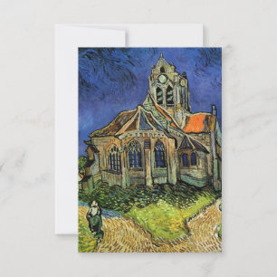 Kerk in Auvers door Vincent van Gogh Bruiloft Save The Date