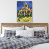 Kerk in Auvers-sur-Oise door Vincent van Gogh Canvas Afdruk (Insitu (Slaapkamer))