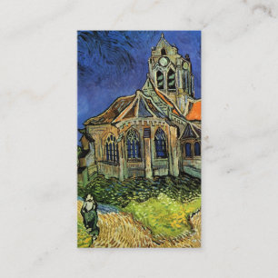 Kerk in Auvers van Vincent van Gogh Huwelijk Informatiekaartje