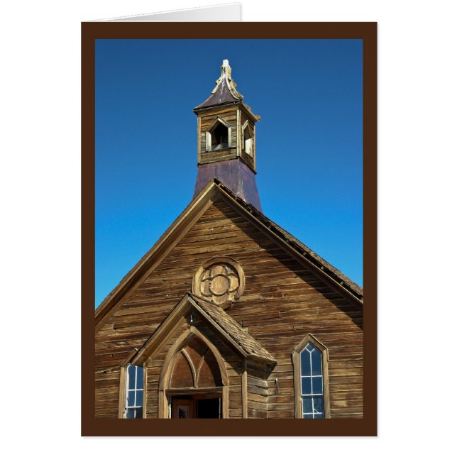 Kerk in Bodie, CA - Kaart #2 (Voorkant)
