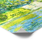 Kerk in Cassone door Gustav Klimt Poster (Hoek)