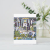 Kerk in Cassone, Gustav Klimt Briefkaart (Staand voorkant)