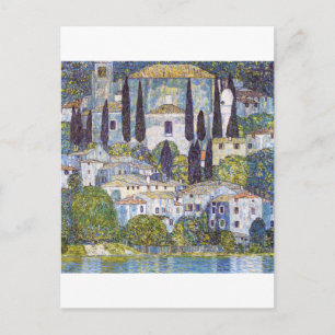 Kerk in Cassone, Gustav Klimt Briefkaart