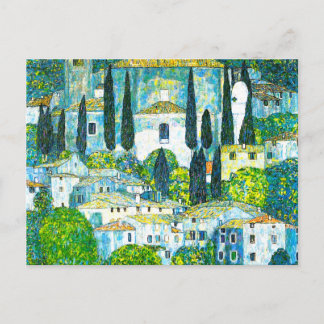 Kerk in Cassone Gustav Klimt Briefkaart